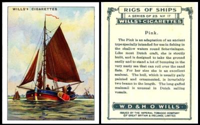 Wills rigs of ships