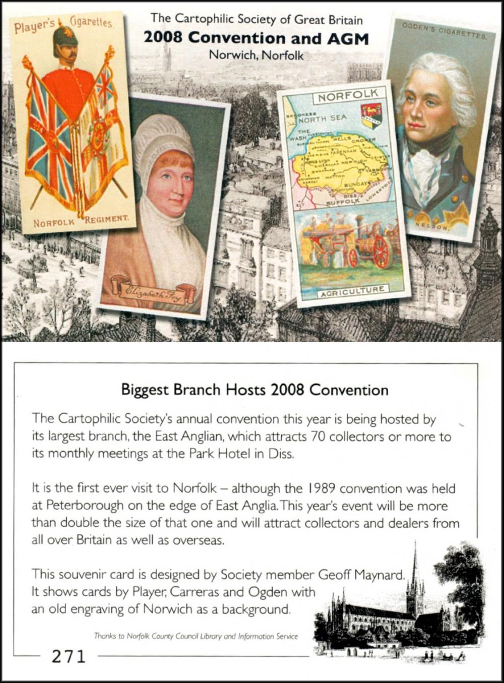 2008 Convention Commemorative Card