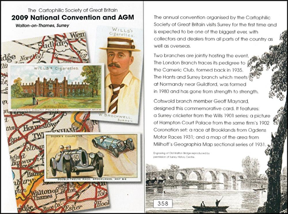 2009 Convention Commemorative Card