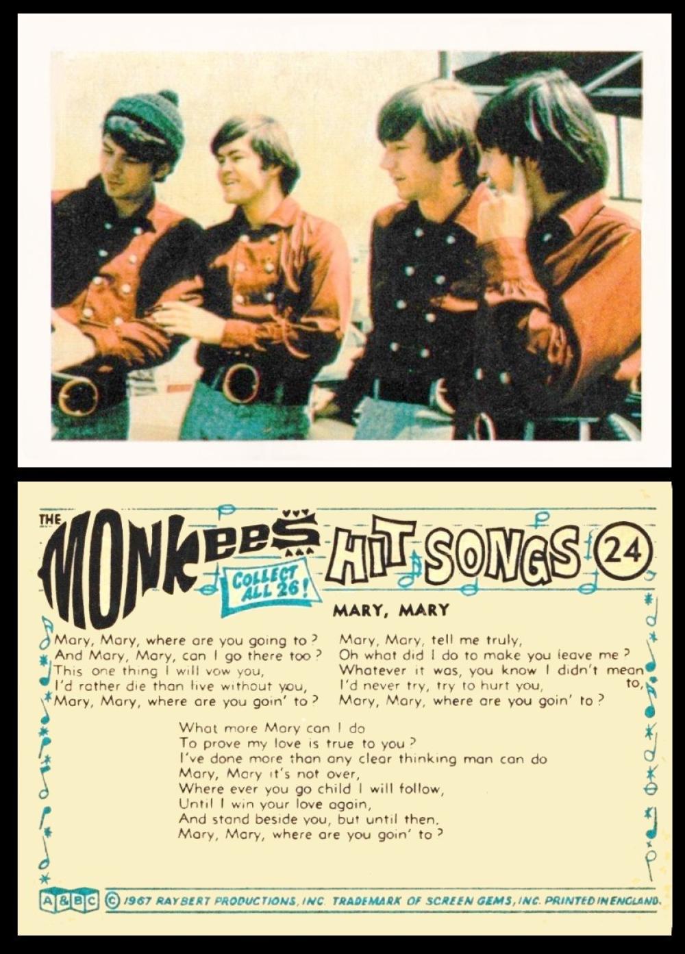 ABC Monkees Hit Songs