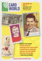 Cover of Card World magazine issue 318, Jul/Aug 2016
