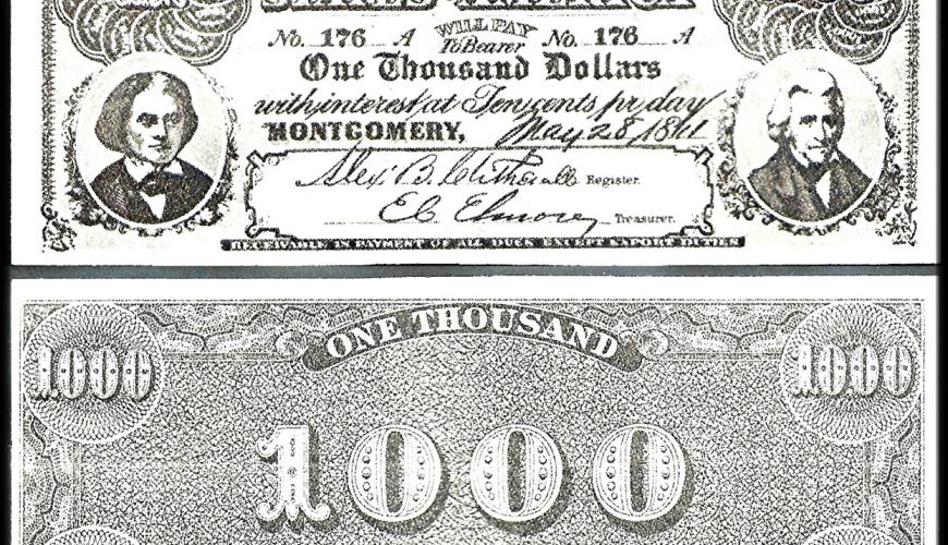 A & B.C. Gum "Civil War Banknotes"