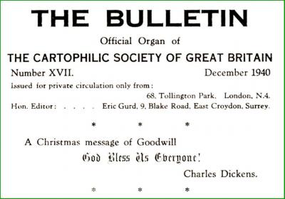 Christmas Greetings from "The Bulletin"