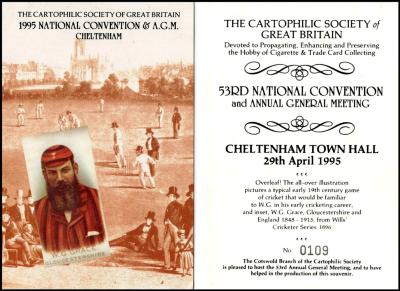 1995 Cheltenham Commemorative Card
