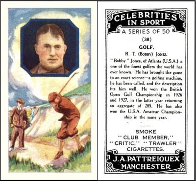 P246-525 : P18-48 [tobacco : UK] Pattreiouex “Celebrities in Sport” (1930) 30/50