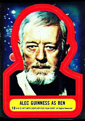 Topps "Star Wars" stickers (1977)