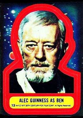 Topps "Star Wars" stickers (1977) 