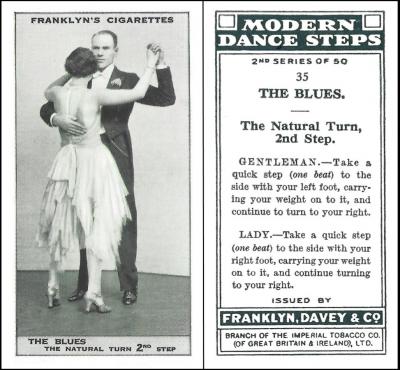 F756-580 : F52-25.2 [tobacco : UK] Franklyn, Davey & Co “Modern Dance Steps” second series (1931) 35/50