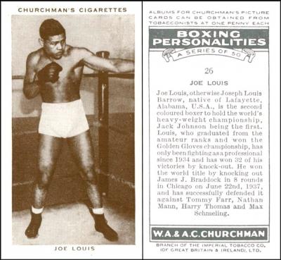 Churchman Boxing personalities