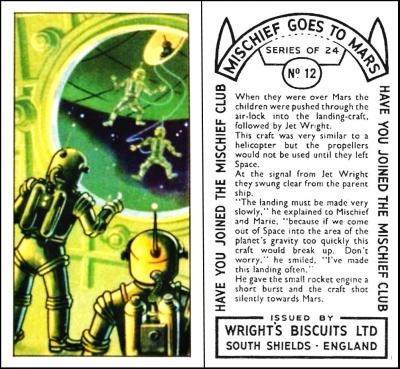 WRI-200 : WRJT-1 : WRE-1 [trade : UK] Wrights Biscuits Ltd "Mischief goes to Mars" (1955) 12/24