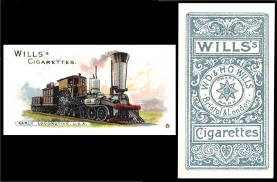 W675-120 : W62-87 : W/24 [tobacco : UK] W.D. & H.O. Wills “Locomotive Engines and Rolling Stock” untitled (August 1903)  8/50