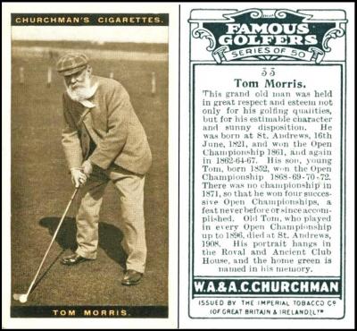 Churchman "Famous Golfers"