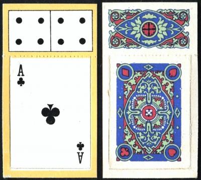 Carreras playing cards and dominoes