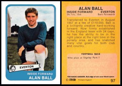 A & B C Gum English Footballers