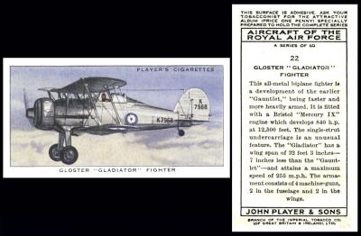 John Player "Aircraft of the Royal Air Force"