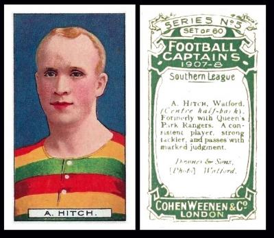 Cohen Weenen  & Co. "Football Captains 1907-8"