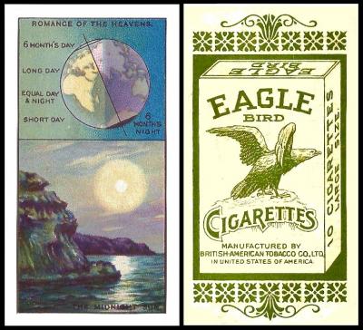 British American Tobacco `Eagle Bird` brand "Romance of the Heavens"