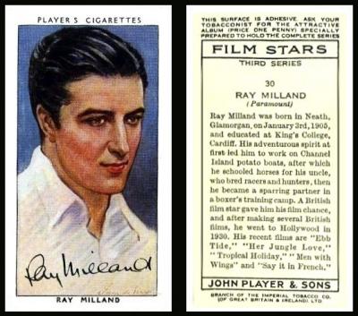 Players "Film Stars" Third Series