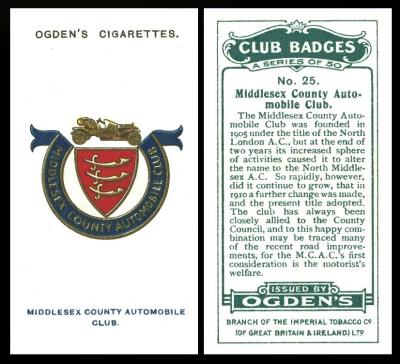 Ogden Club Badges