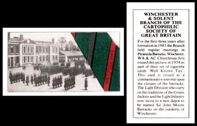 Winchester Solent Commemorative Card