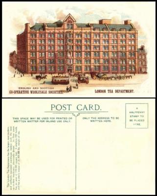 CWS advertising postcard