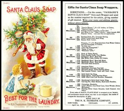 Santa Claus Soap Pair