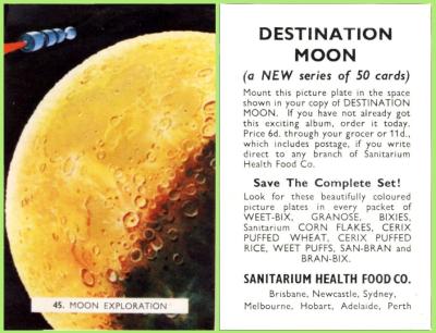 Sanitarium Destination Moon