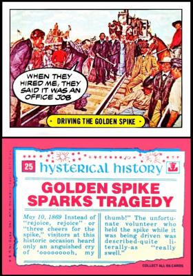 topps hysterical history