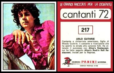 panini cantanti 72