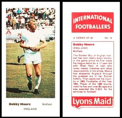 Lyons Maid Int. Footballers