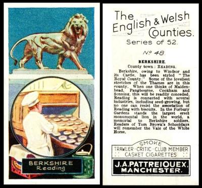 Pattreiouex English Welsh Counties