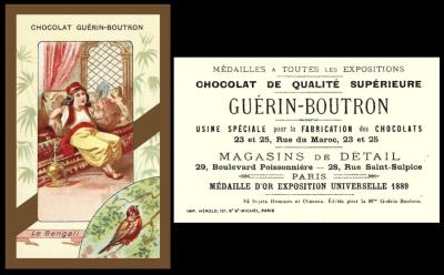 Guerin Boutron Oiseaux et son Personnage