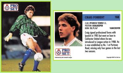 pro set eng league 1991-2