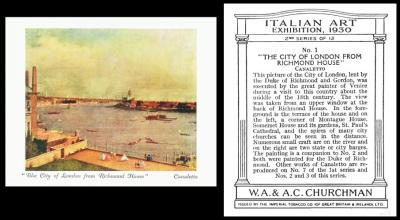 Churchman italian art exhibition 2nd