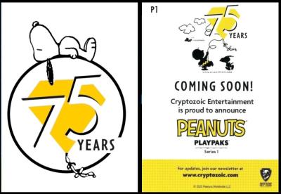 cryptozoic Peanuts playpaks 1
