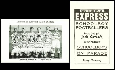Scottish daily Express Footballers