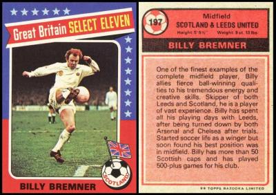 Topps Footballers 1974
