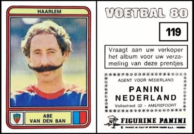 Panini Voetbal 80