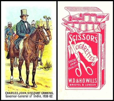 Wills Governors-General of India Scissors