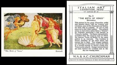 Churchman Italian Art Exhibition 1930