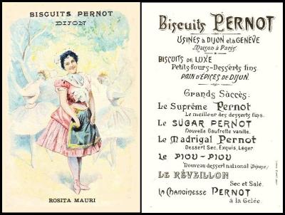 Biscuits Pernot Danseuses