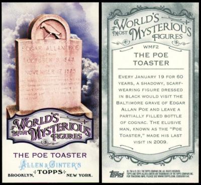 Topps Allen Ginter World`s Most Mysterious Figures