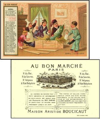 Au Bon Marche Mois Poisson