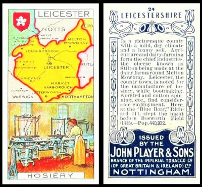 Player Counties numbered