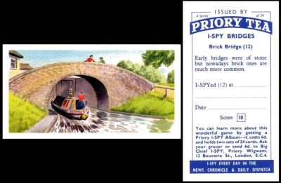 Priory Tea I Spy Bridges