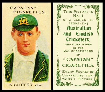 Wills Prominent Australian and English Cricketers 1907