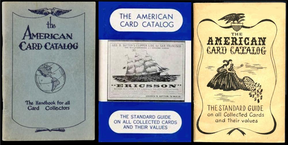 trio of burdick catalogues