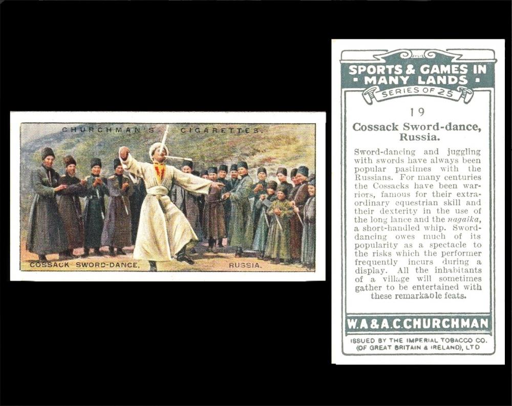 Churchman "Sports & Games in Many Lands"