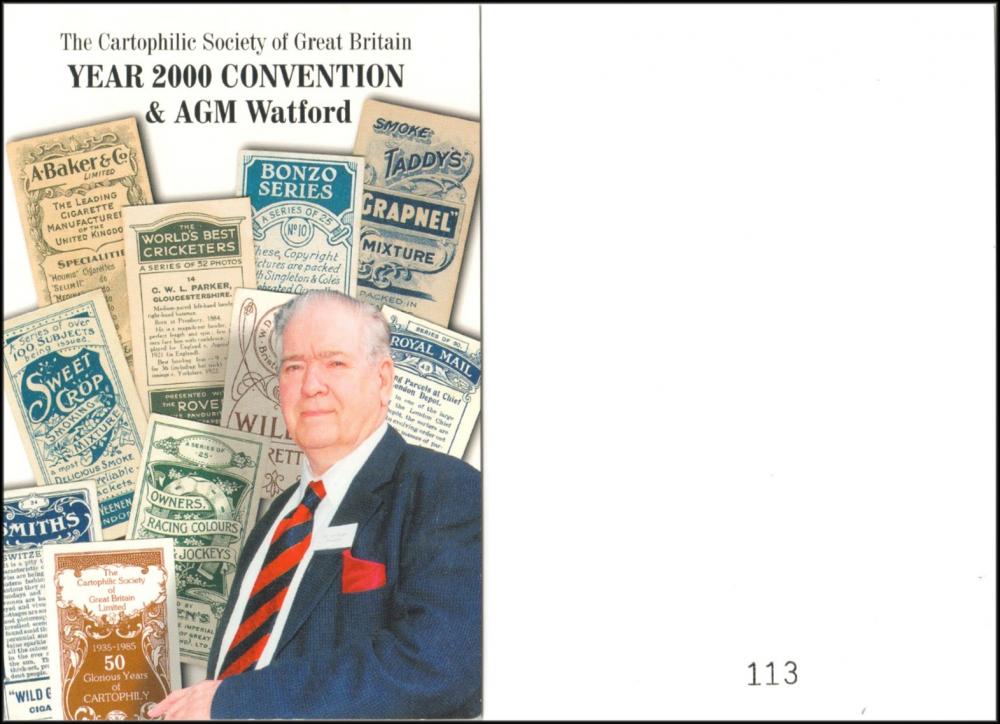 2000 Convention Commemorative Card
