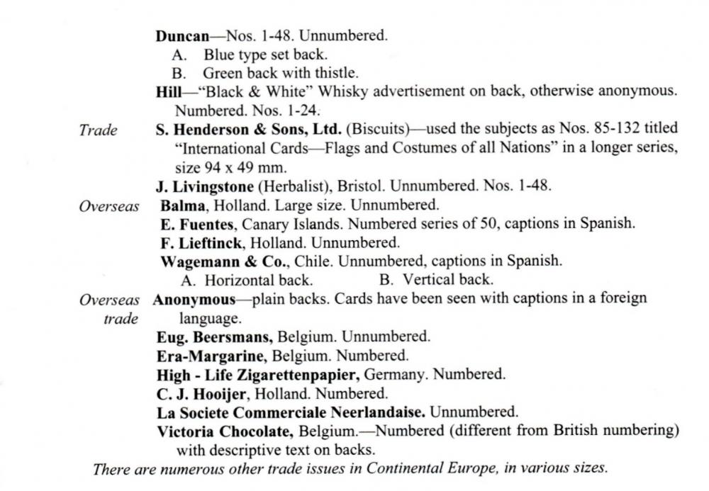 Cope Flags, Arms and Types of Nations ex handbook 5